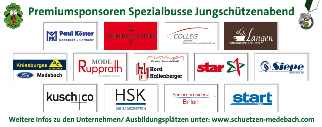 Premiumsponsoren Spezialbusse